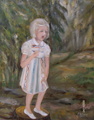 
Runotyttö 50x61